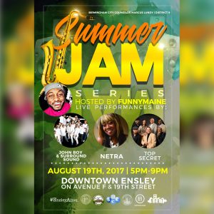 Summer Jam 2017, Presented by Bham City Council District 9/Marcus Lundy