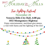 Holiday in the Hills Tree Lighting Festival