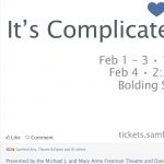 It's Complicated: Musical Theatre Cabaret