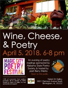Wine, cheese and poetry