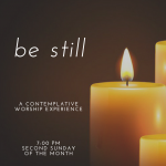 Be Still: A Contemplative Worship Experience at Highlands United Methodist Church