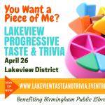 Lakeview Progressive Taste & Trivia