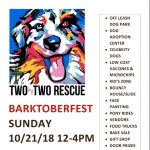 Two by Two Rescue's 4th Annual Barktoberfest