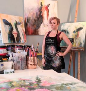 Holiday Open House at Liz Lane Gallery ft. artist Kellie Newsome