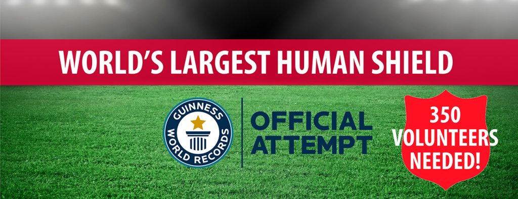 Gallery 1 - Guinness Book of World Records® Attempt for Largest Human Shield