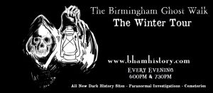 The Birmingham Ghost Walk - The Winter Tour