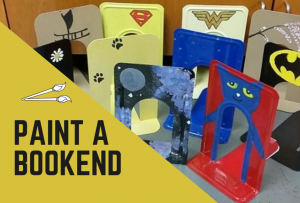 Paint a Bookend\, Irondale Public Library at Irondale Public Library\,  Irondale AL\, Libraries