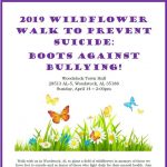 2nd Annual Wildflower Walk to Prevent Suicide and Bullying