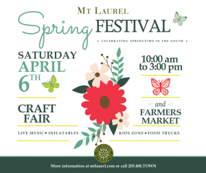 Mt. Laurel 19th Annual Spring Festival