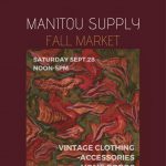 Manitou Supply Vintage Fair