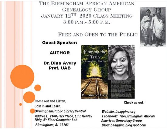 Gallery 2 - Birmingham African American Genealogy Group Monthly Meeting