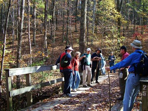 Gallery 2 - Southeastern Outings Second Sunday Dayhike in Oak Mountain State Park