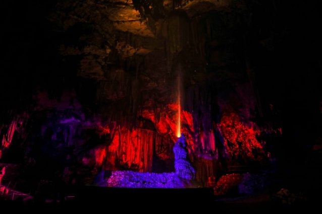 Gallery 3 - Christmas Caverns Laser Light Show