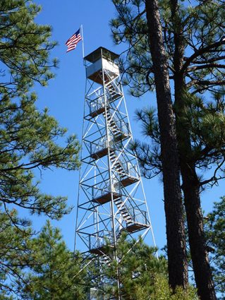 Gallery 3 - Southeastern Outings Dayhike at Smith Mountain Fire Tower by Lake Martin
