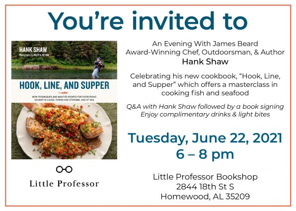 Gallery 4 - Hook, Line, and Supper Book Signing with Outdoorsman and Chef Hank Shaw