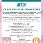 Unity Class Sampler Fundraiser