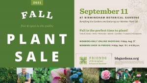 Fall Plant Sale 2021