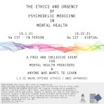 The Ethics and Urgency of Psychedelic Medicine in Mental Health
