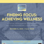 Alabama Media Professionals Workshop - Finding Focus: Achieving Wellness