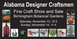Alabama Designer Craftsmen Fall Show and Sale