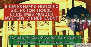 Christmas Murder Mystery Dinner Event and Optional Ghosts of Spirits Past Haunt