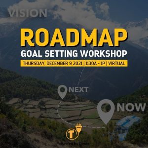Roadmap Goal Setting Workshop - DECEMBER 2021