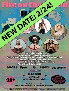 Pink Box Burlesque's "Fire on the Bayou" at HAVEN with Special Guests!
