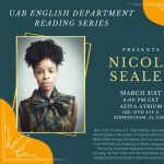 UAB English Department presents NICOLE SEALEY