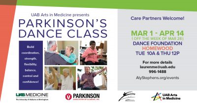 UAB Arts in Medicine: Parkinson's Dance Class