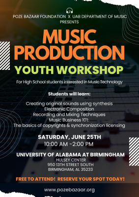 Music Production Youth Workshop