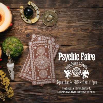 Psychic Faire at Books, Beans & Candles