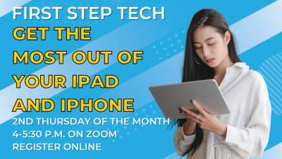 Virtual First Step Tech: Get the Most Out of Your iPad and iPhone!