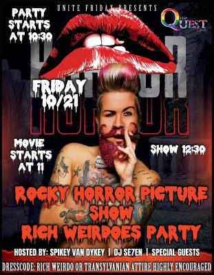Rocky Horror Picture Show Rich Weirdoes Party!