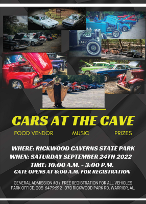 4th Annual Cars at the Cave