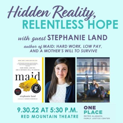 Hidden Reality, Relentless Hope: An Evening with Stephanie Land
