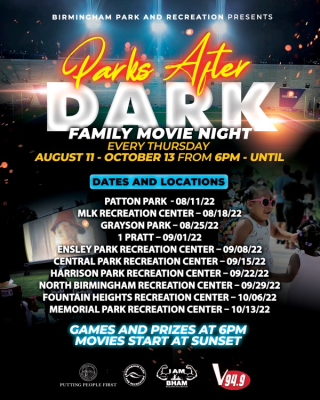 Parks After Dark Family Movie Night