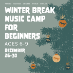 Mason Music Winter Break Camp For Beginners