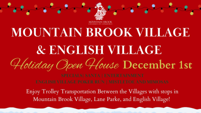 Mountain Brook Village & English Village Holiday Open House
