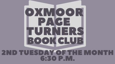 Oxmoor Page Turners Book Club - The Two Lives of Sara
