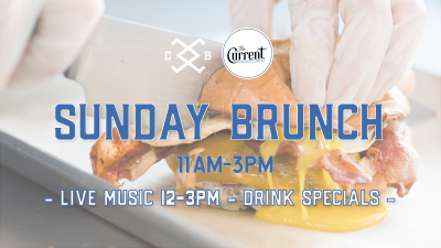 The Current at Cahaba Brewing is now serving Sunday Brunch!