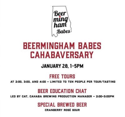 Beermingham Babes Cahabaversary