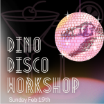 Dinos and Disco Balls Art Class