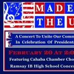 MADE IN THE USA — A Concert Uniting Our Community In Celebration of Presidents Day