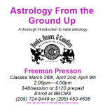 Astrology from the Ground Up