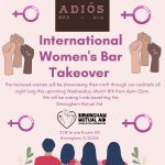 Adiõs Hosts Female Bartender Takeover Honoring International Women’s Day