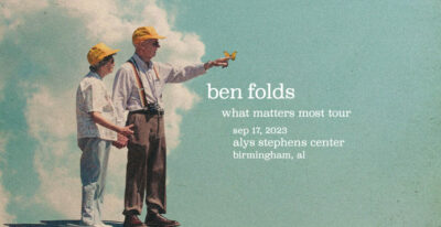 ASC Presents: Ben Folds: What Matters Most Tour