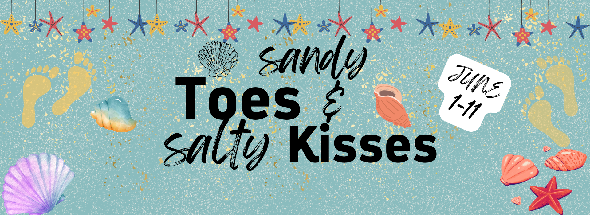 Sandy Toes and Sally Kisses