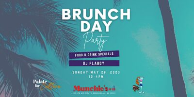 Brunch Day Party @ Munchie's on 5th