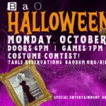 BAO Halloween Themed Bingo