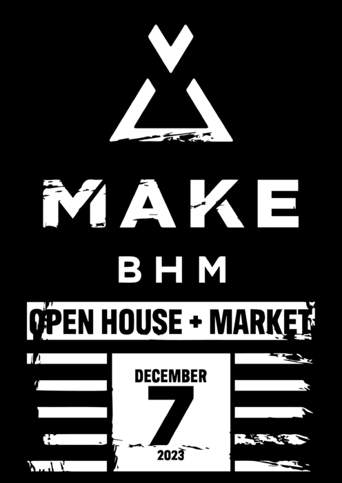 MAKEbhm Holiday Open House + Makers Market